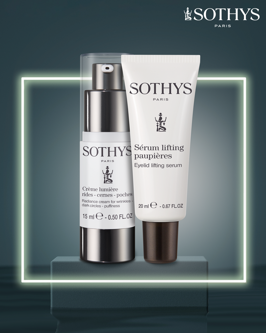 Coffret Yeux creme Lumiere & serum Lifting bodyplan helvoirt,sothys