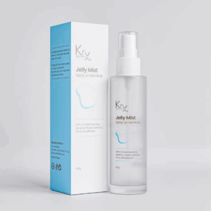 krx Jelle mist spray on mask